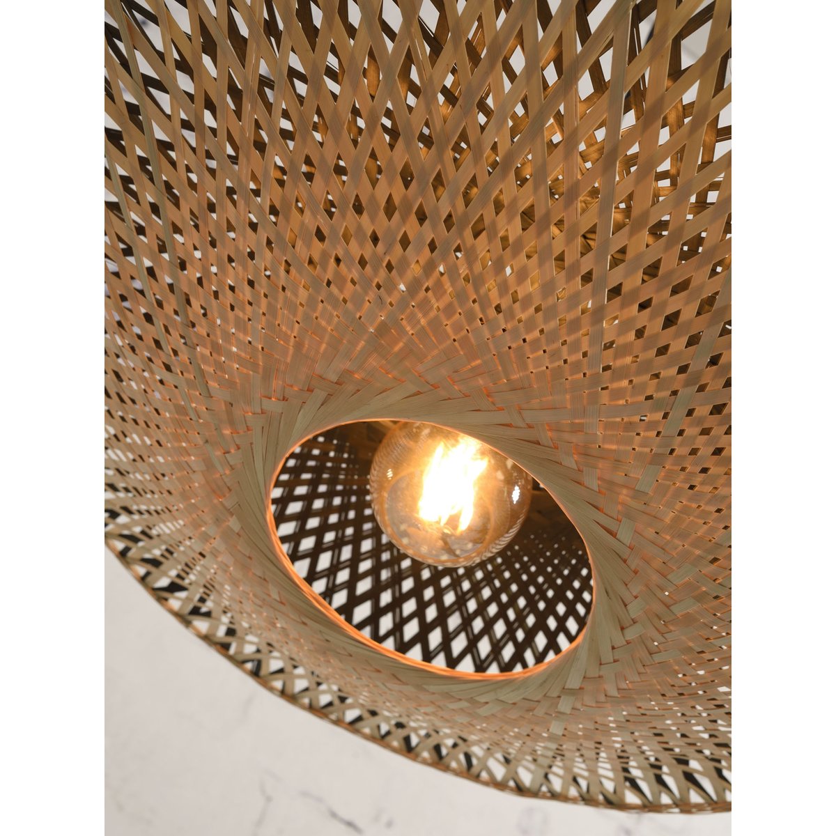 Lampe Murale Bambou KALIMANTAN naturel, GOOD & MOJO