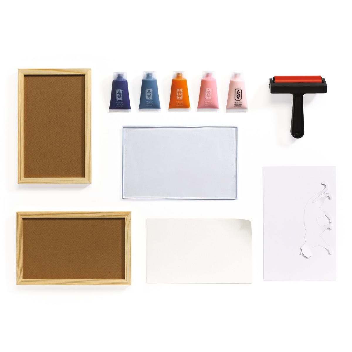 Coffret Atelier 47- impression gel couleur unique, DJECO