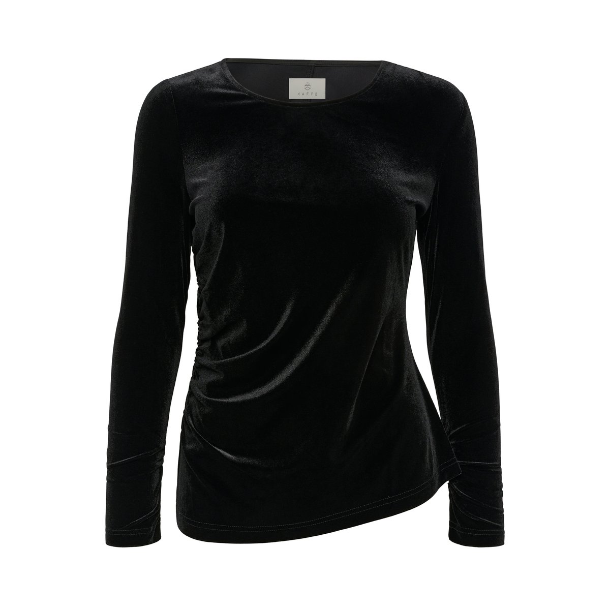 T-shirt à manches longues noir black deep, KAFFE