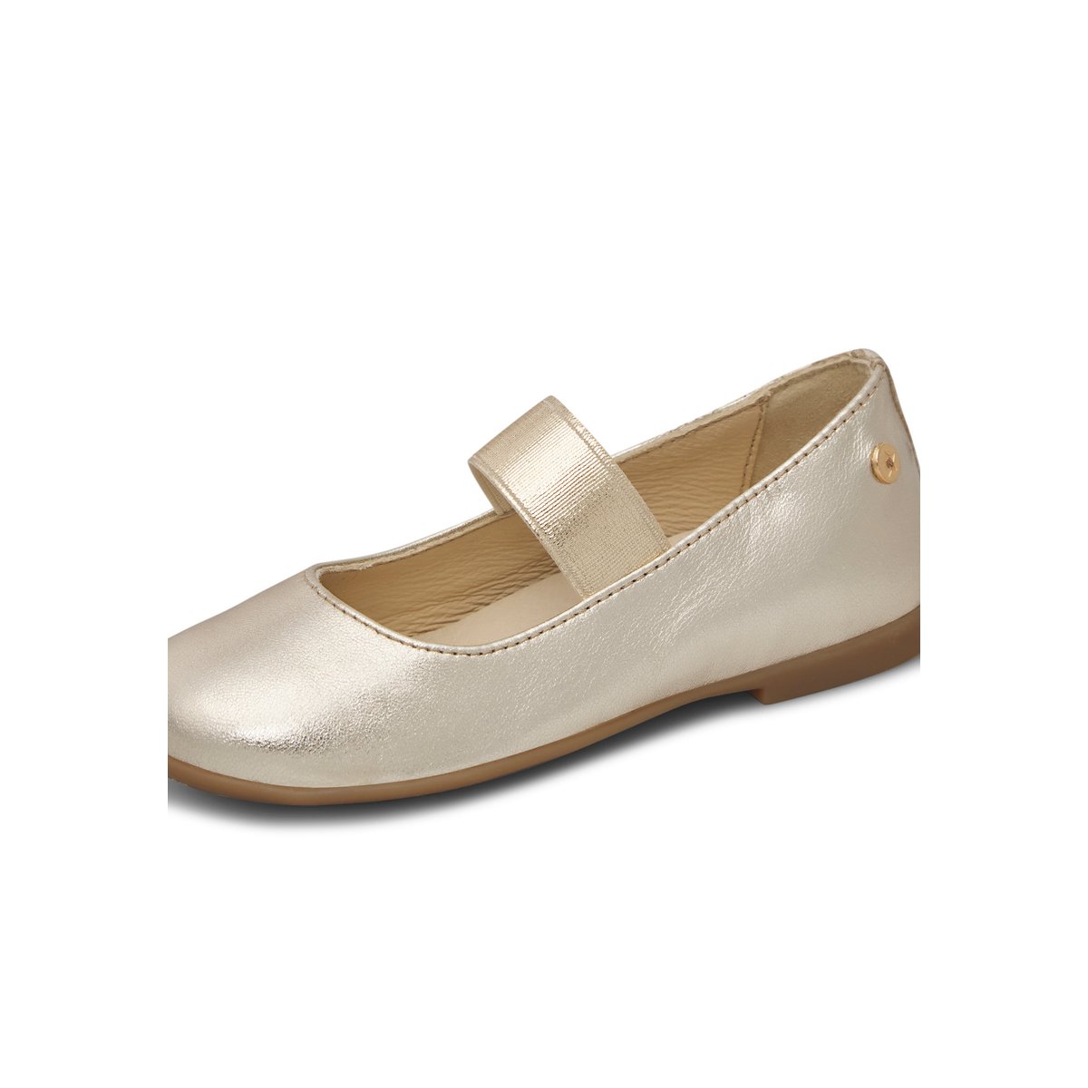 Ballerines en cuir VALY platine-, NATURINO