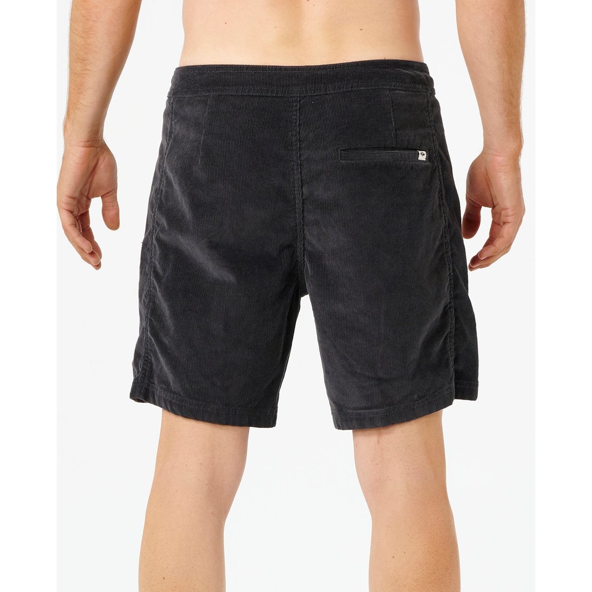 Short Classic SURF en velours côtelé noir délavé, RIP CURL