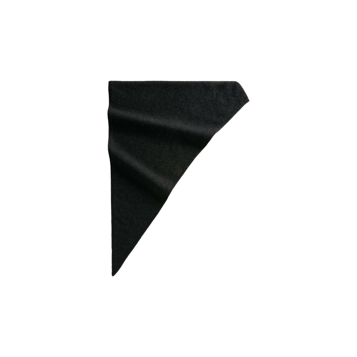 Écharpe triangulaire XL en un mélange doux de poils de yack et de laine d'alpaga gris foncé, MARC O'POLO