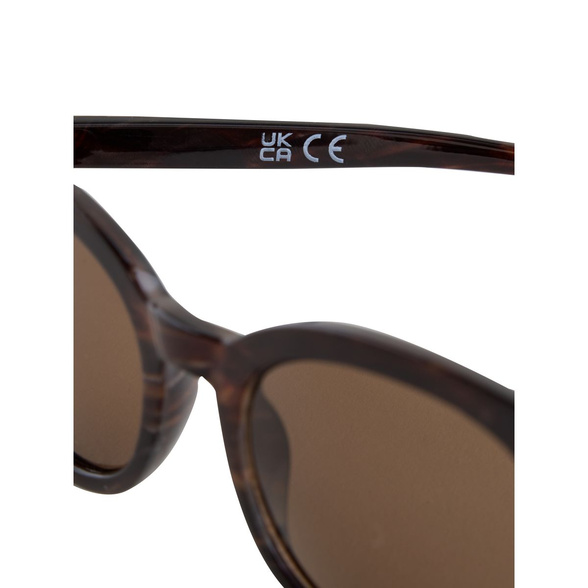 Lunettes de soleil rondes brun écaille de tortue, NEXT