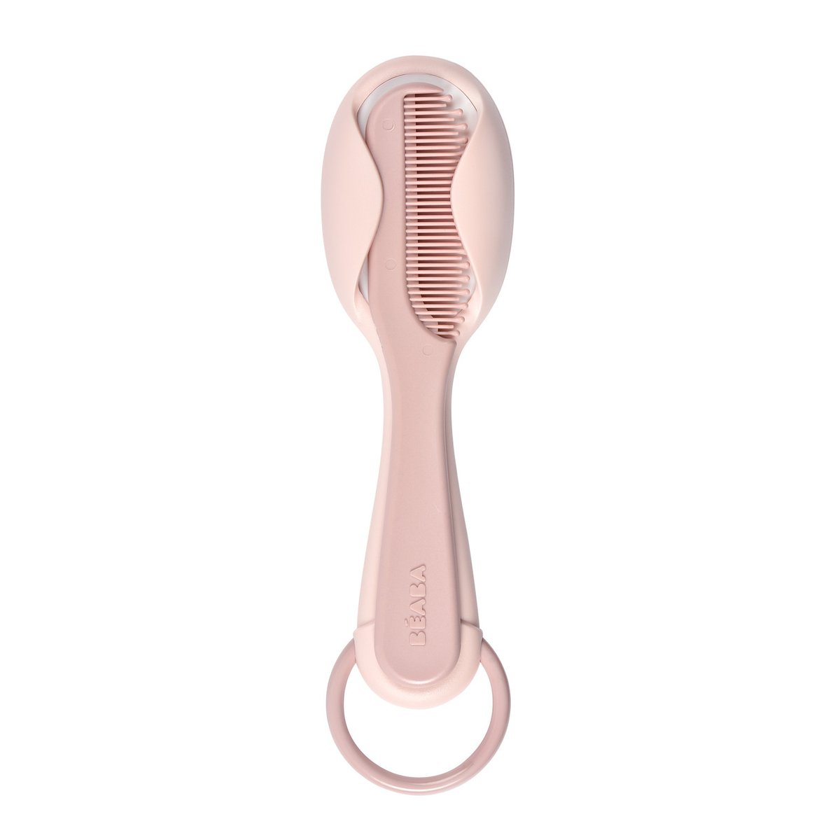Peigne et brosse 2 en 1 rose ancienne, BEABA