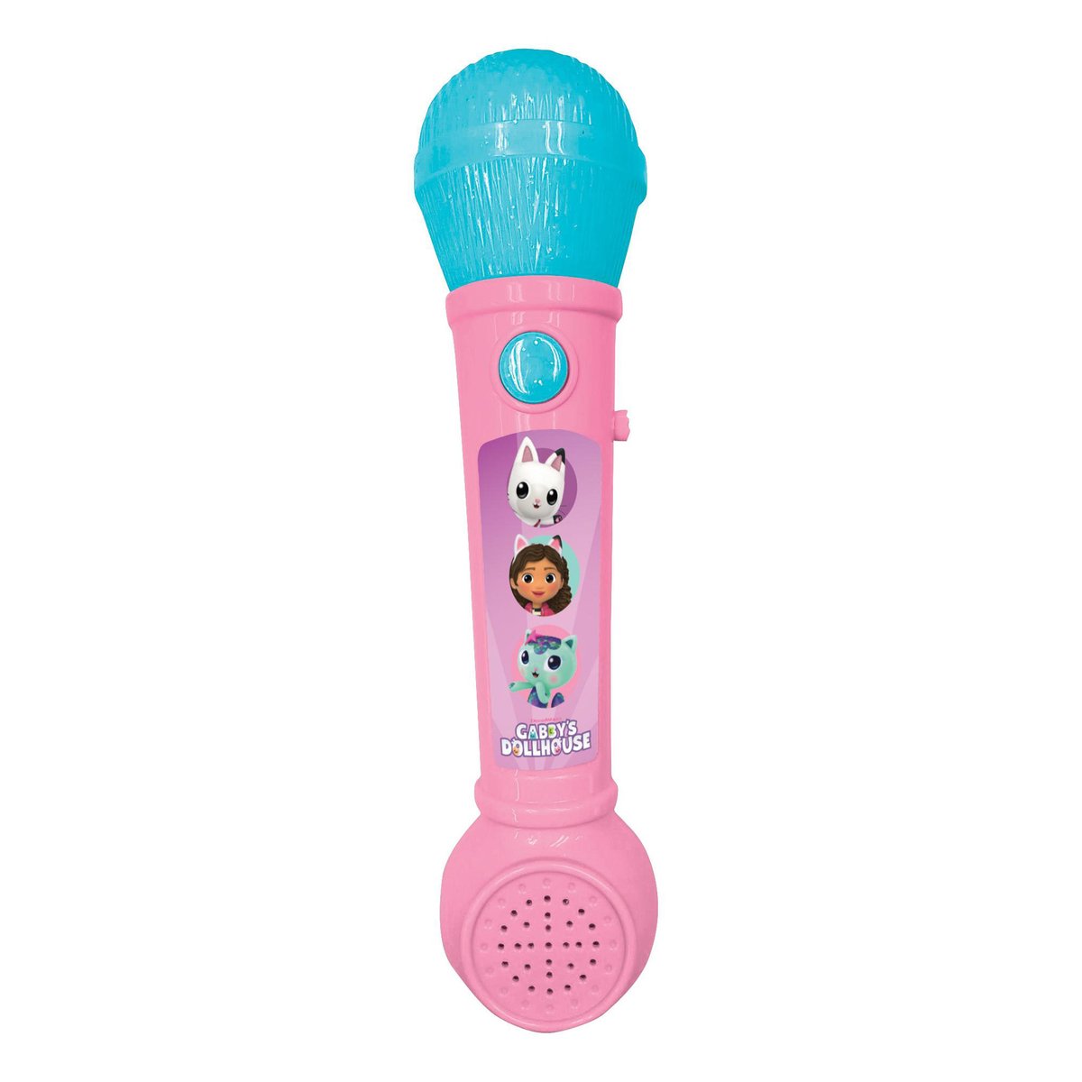 Microphone Lumineux Gabby et la maison magique rose, LEXIBOOK