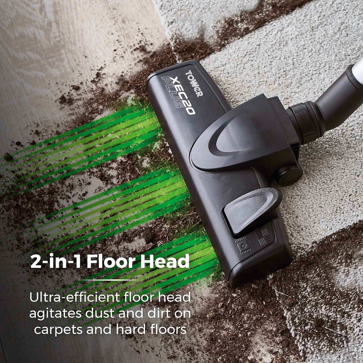 XEC20 Plus Corded 3-in-1 Vacuum - T513005 grey, TOWER