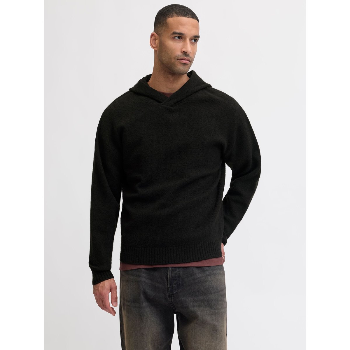 Capuche noire - black, JACK & JONES