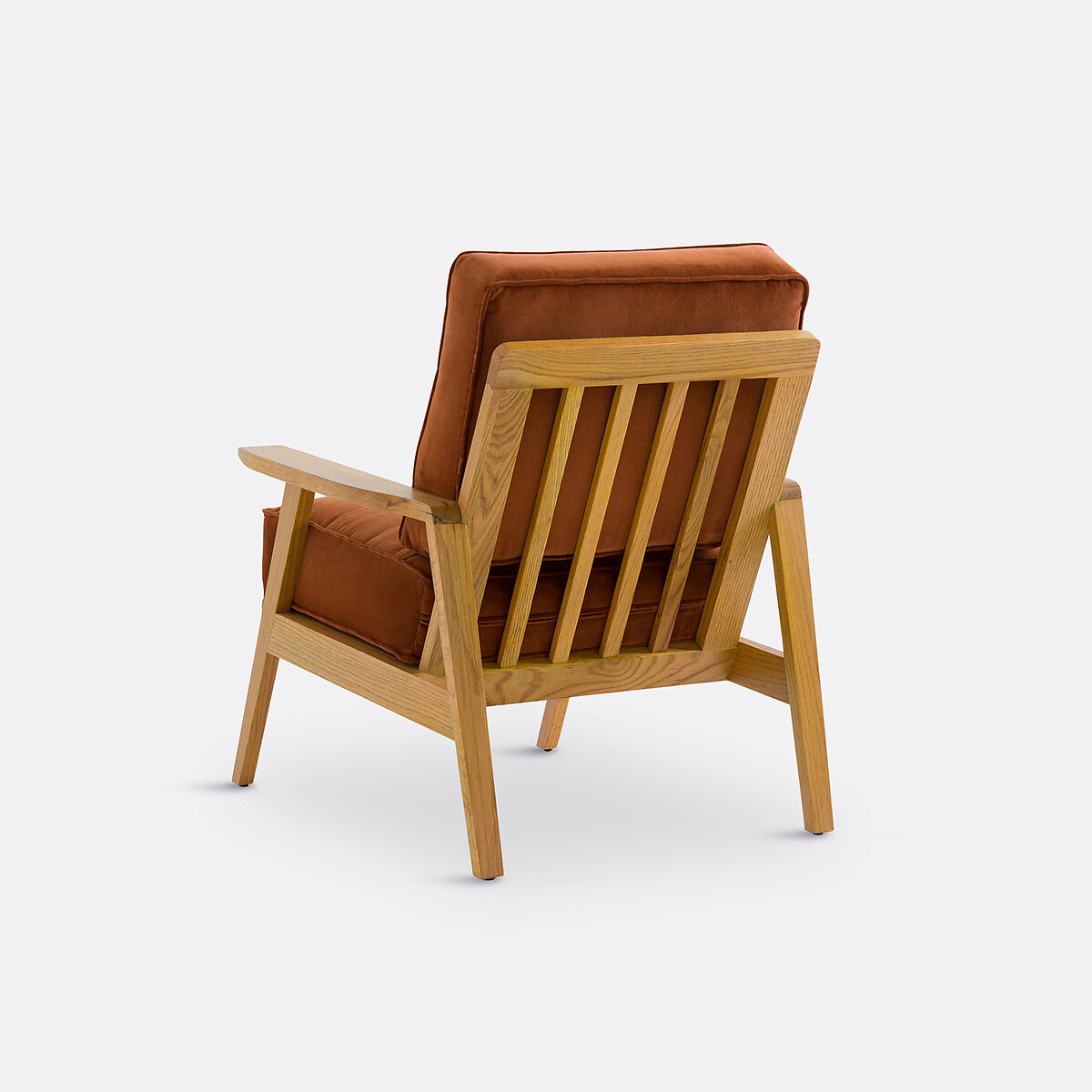 Fauteuil vintage Linna terracotta, LA REDOUTE INTERIEURS