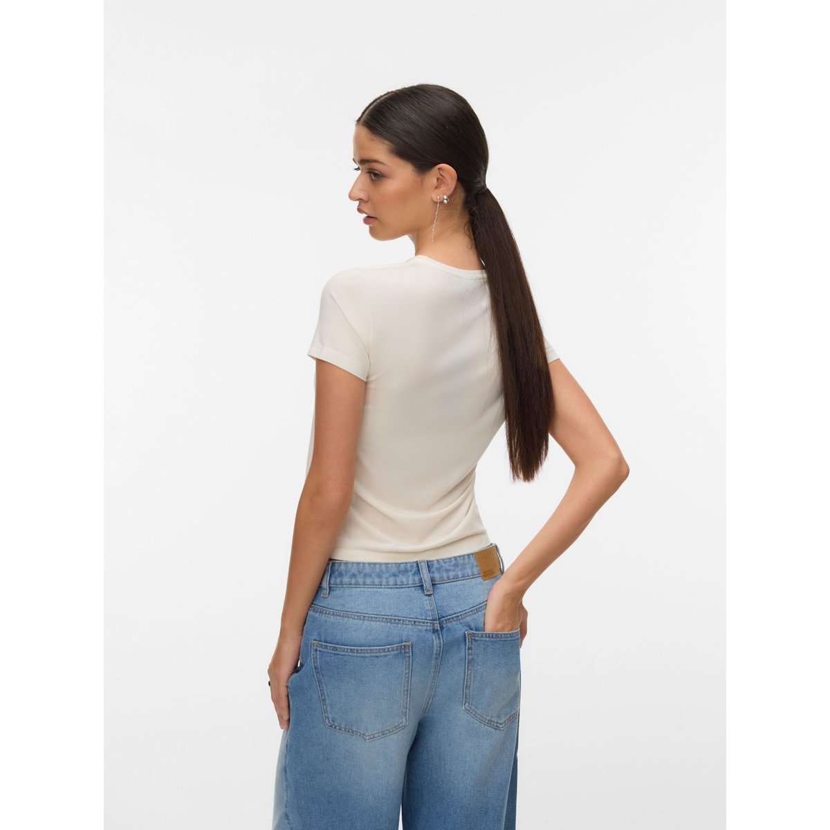 T-Shirt snow white, VERO MODA