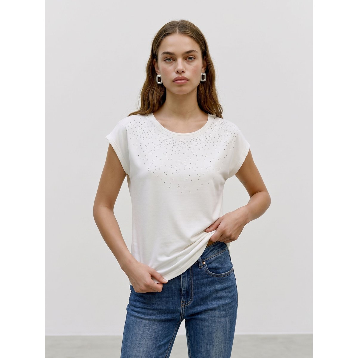 Top snow white, VERO MODA