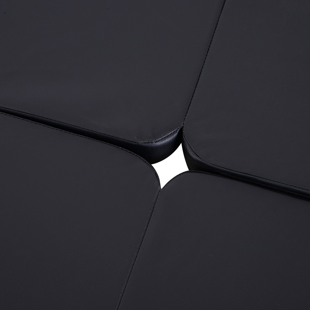 Tapis de protection pour pole dance Plastique noir, HOMCOM