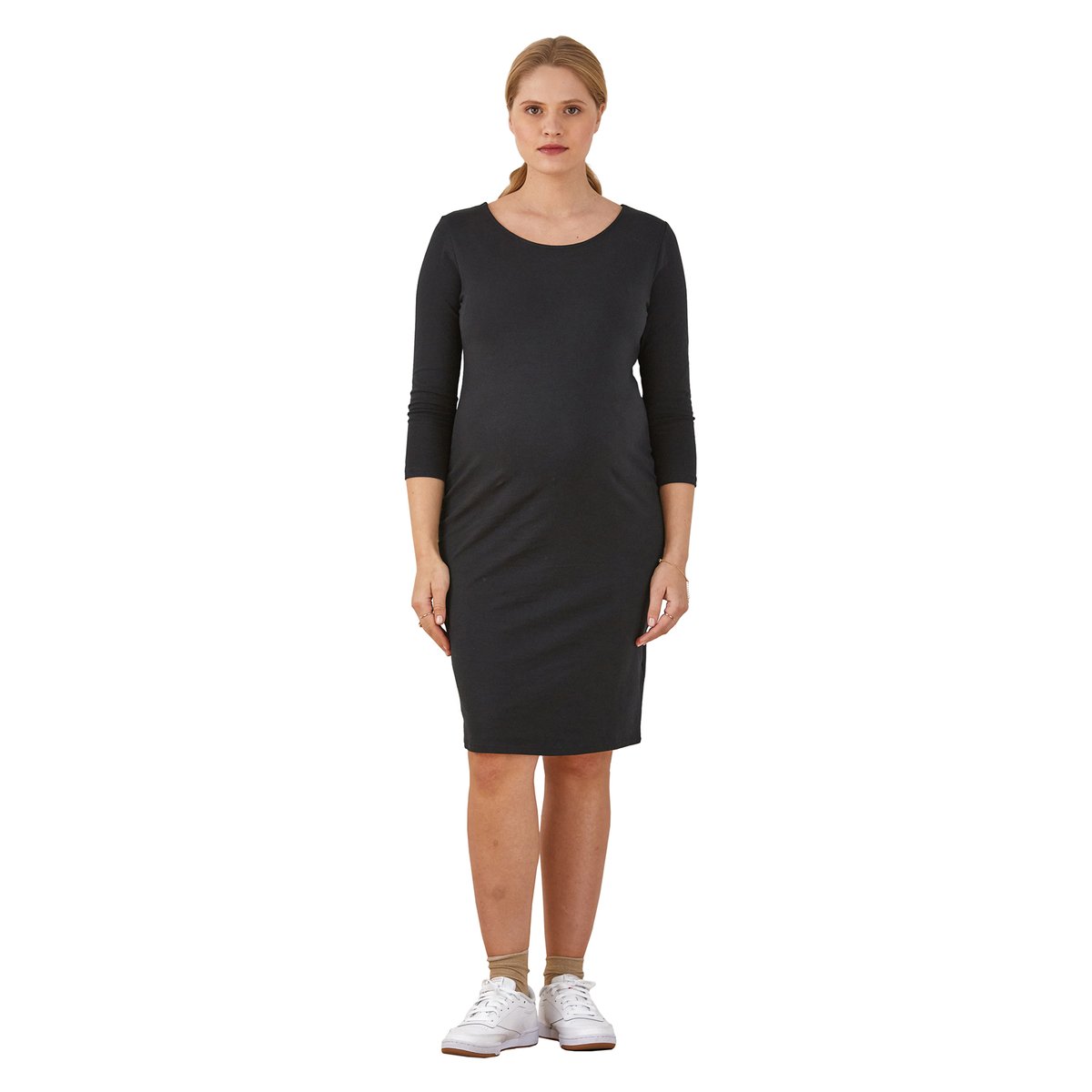 Robe tube de grossesse noir, VERTBAUDET