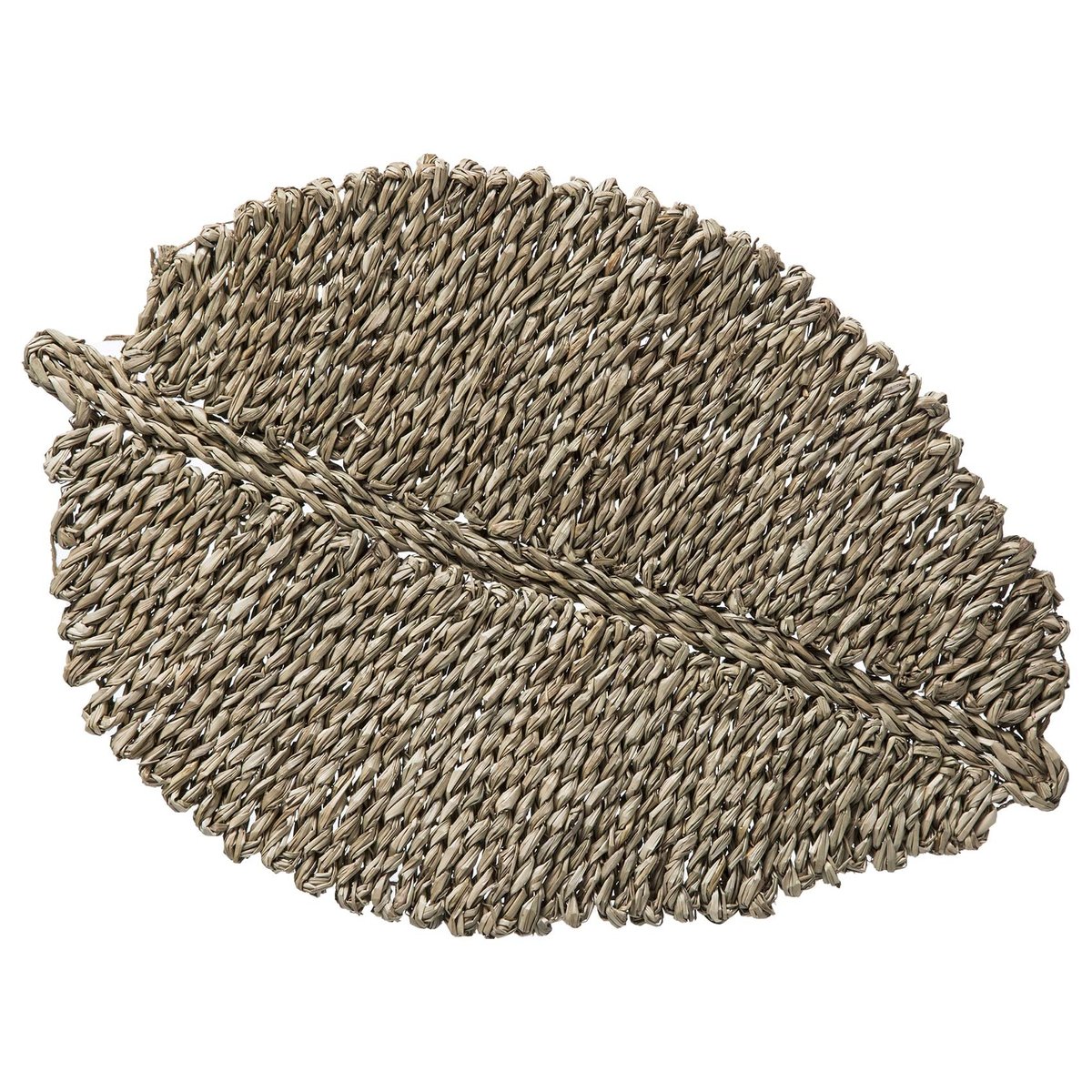 Set de table feuille en roseau naturel, SECRET DE GOURMET