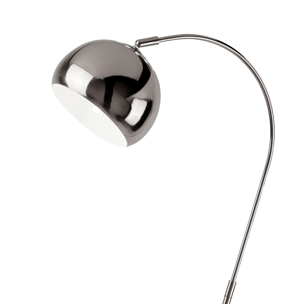 Randers Curve Arch Floor Lamp in Chrome chrome, SO'HOME