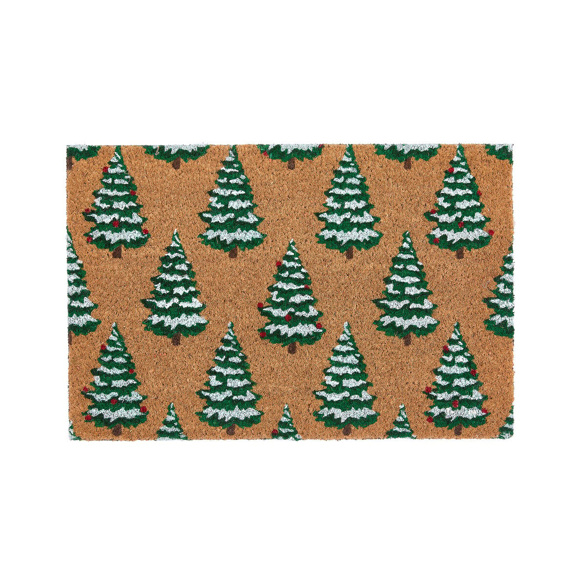 Christmas Trees Coir Doormat multi-coloured, MY MAT