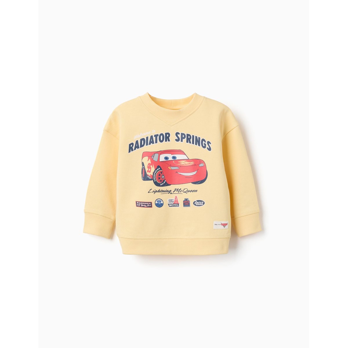 Sweat en coton avec Flash McQueen jaune, ZIPPY