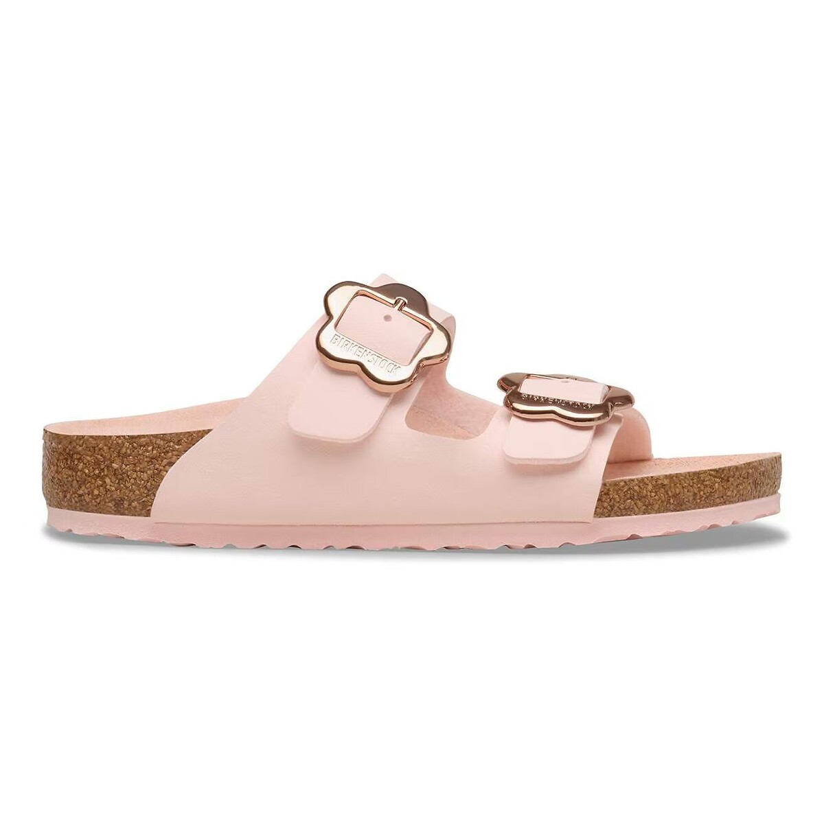 Mules double bride ARIZONA KIDS FLOWER rose, BIRKENSTOCK