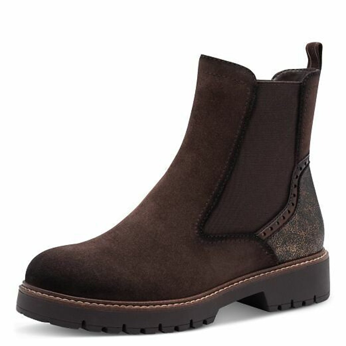 Chelsea Boots dark brown, TAMARIS