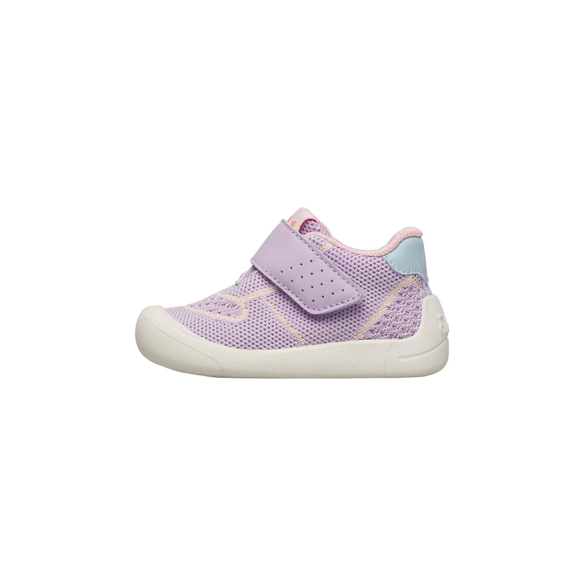 Sneakers en simili cuir et tissu FREE 2 VL. lilas-, FALCOTTO