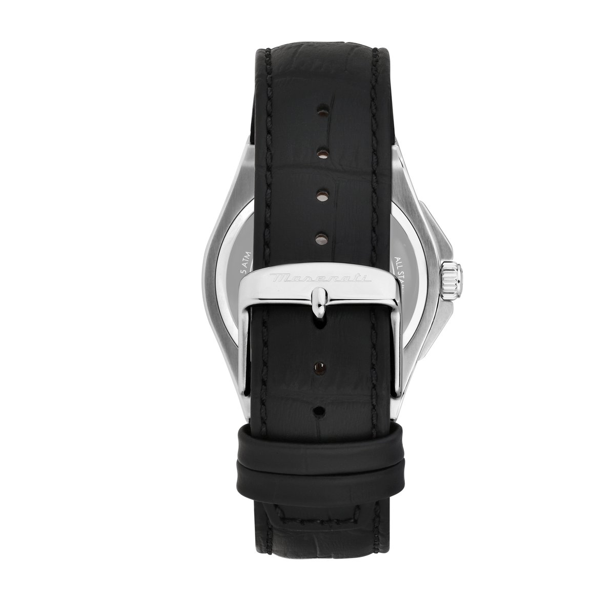 Montre VELOCITA' noir, guilloché, MASERATI