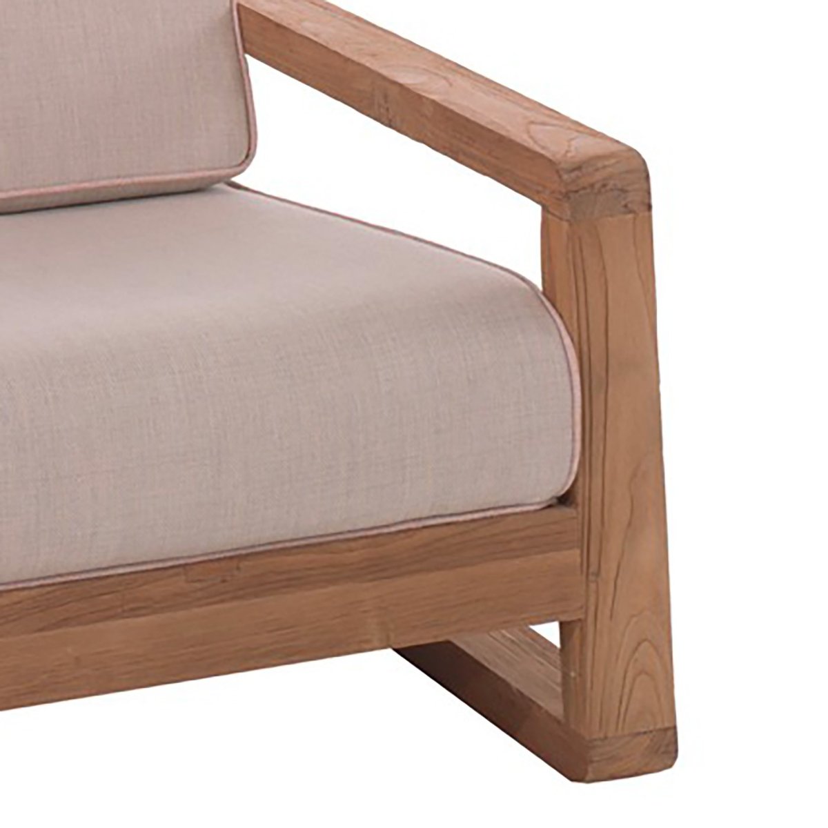Fauteuil de jardin en teck recyclé, LONDON autres, GESCOVA