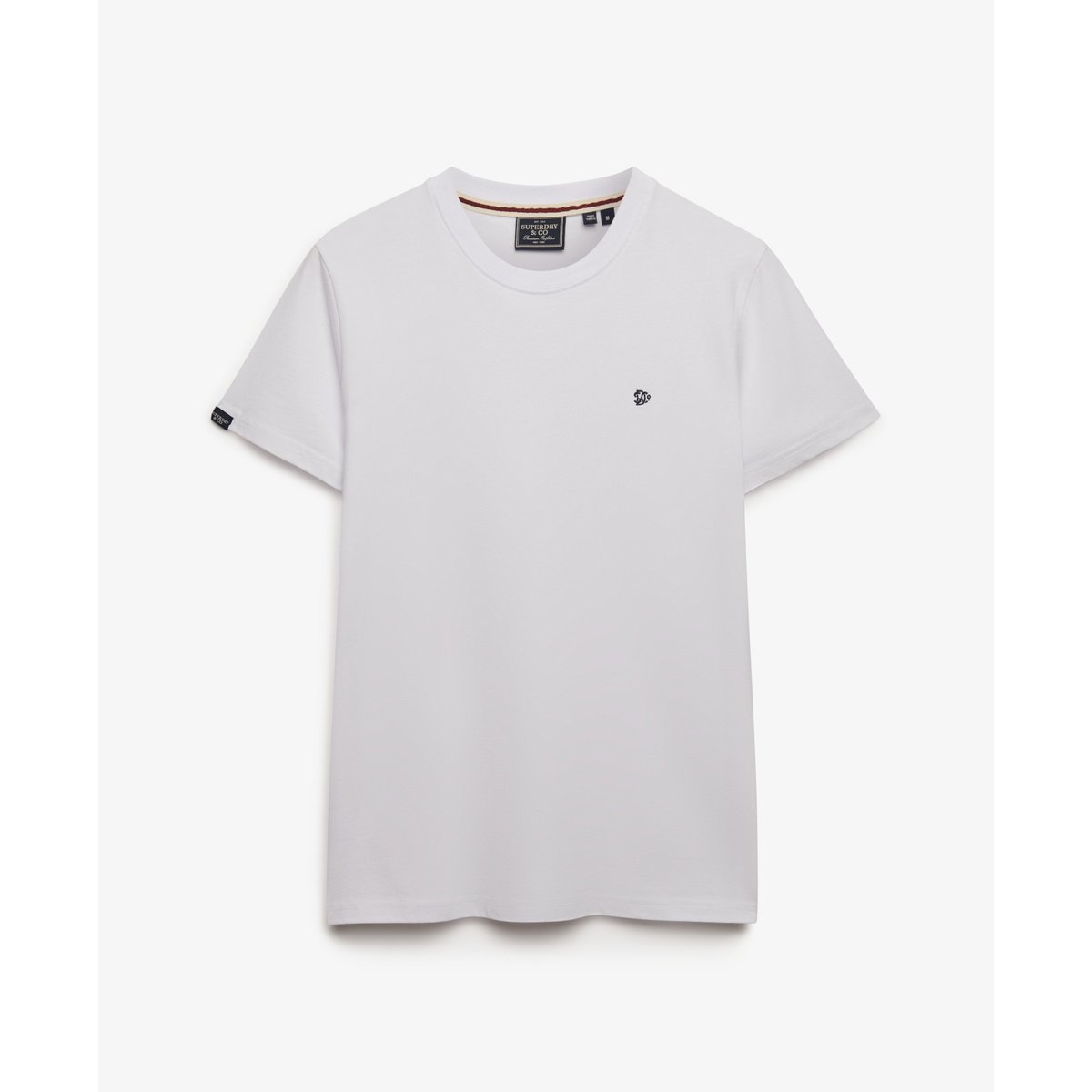 T-shirt avec logo SD&Co brodé optic/bleu marine, SUPERDRY