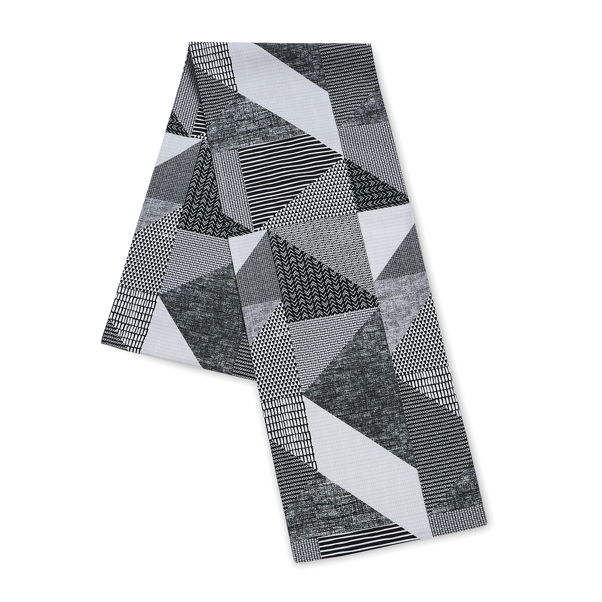 Larsson Geo Table Runner grey, CATHERINE LANSFIELD