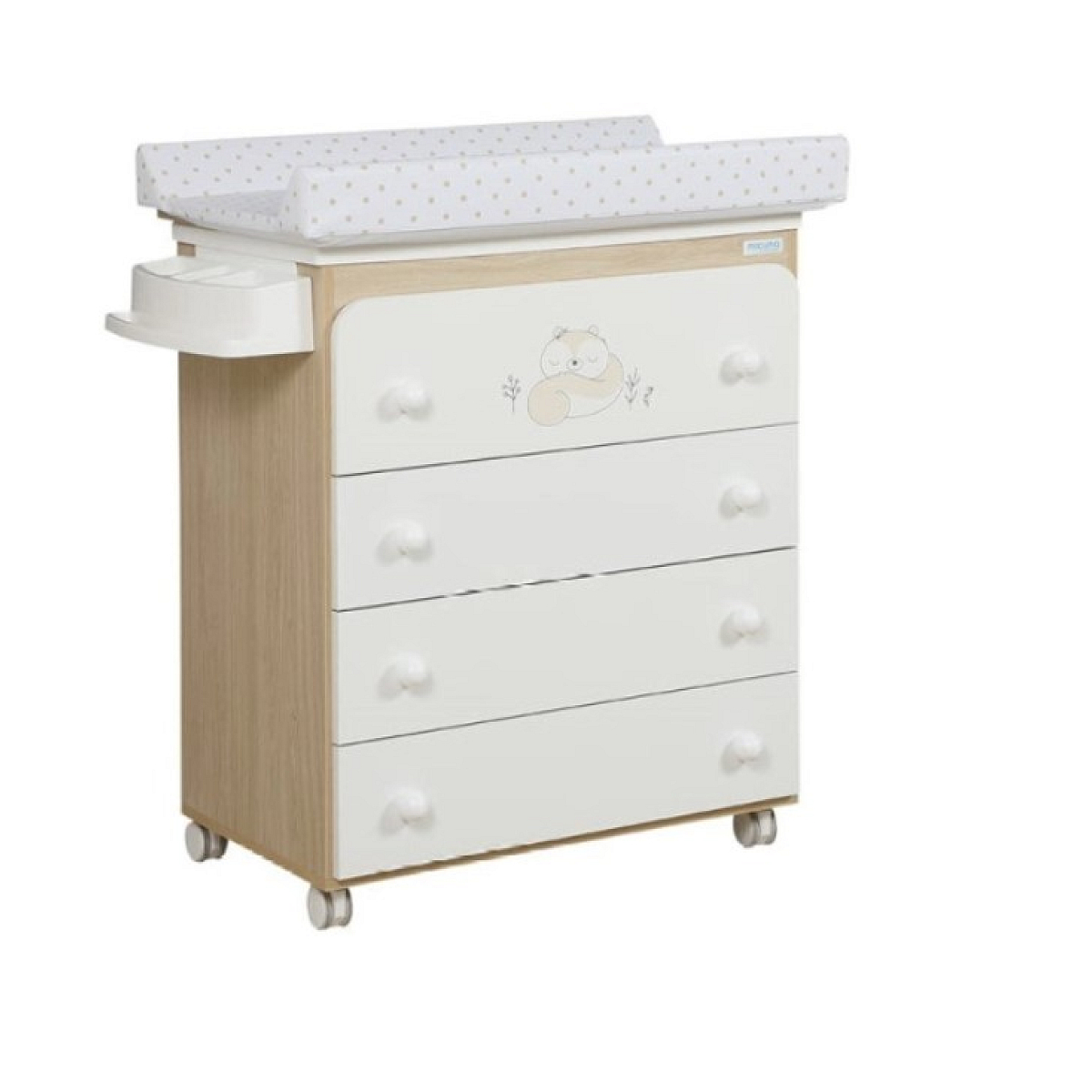 Meuble à langer Happy Bois/Blanc Poids Beige non communiqué, MICUNA