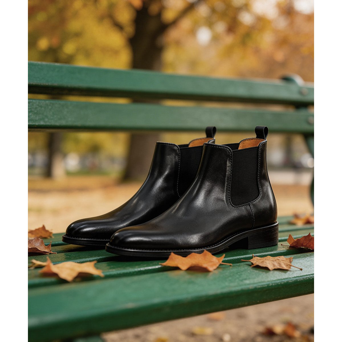 Bottines MARY noir, FINSBURY