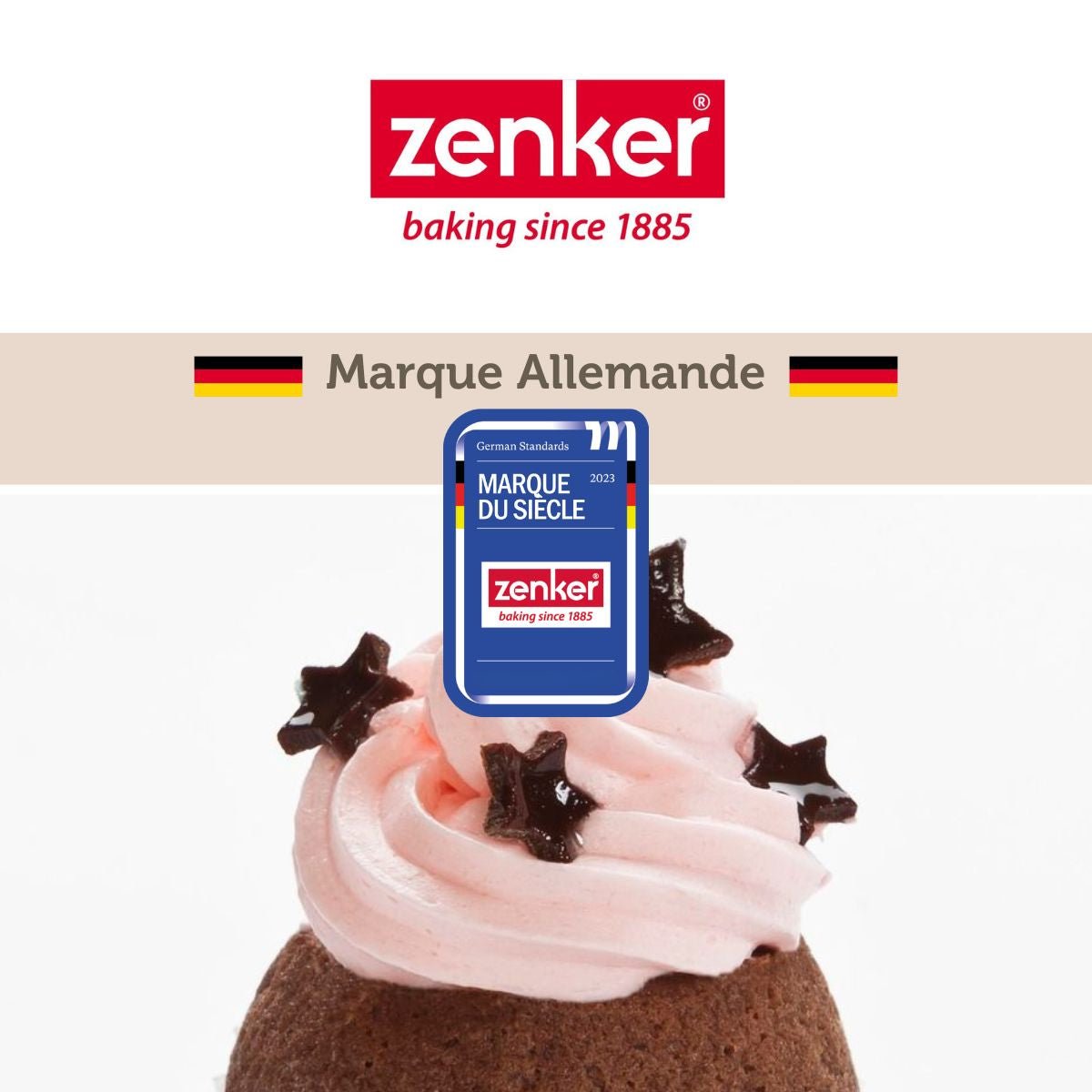 Set de 34 ustensiles de pâtisserie 30 moules SMART PASTRY blanc, ZENKER