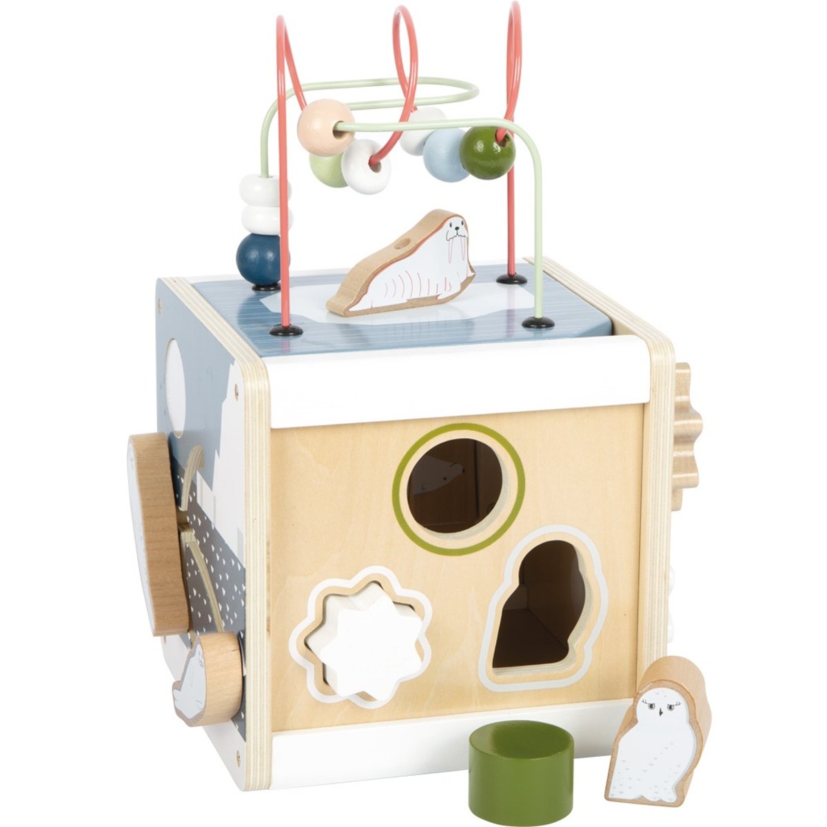 Cube de motricité Arctic bleu, SMALL FOOT COMPANY