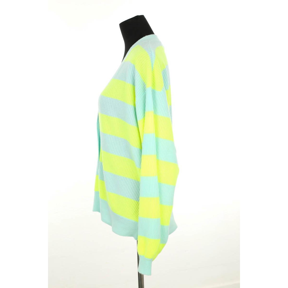 Cardigan - Très Bon État jaune, AMERICAN VINTAGE