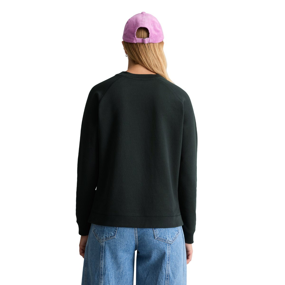 Sweat-shirt ample en coton biologique noir, MARC O’POLO DENIM
