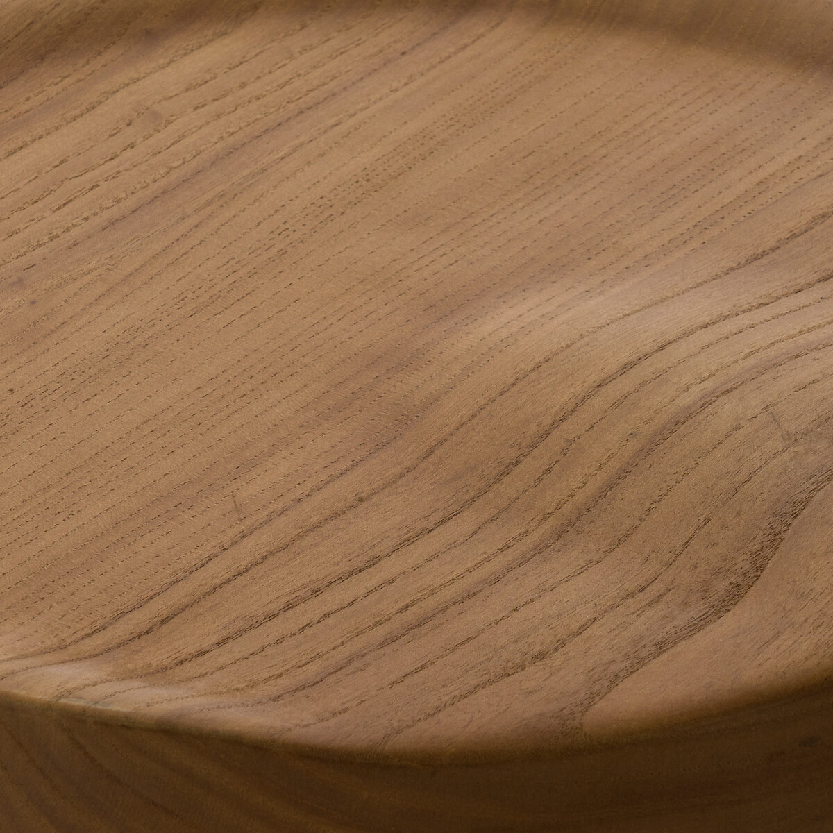 Taburete de bar de olmo, al. 66 cm, Iska natural, LA REDOUTE INTERIEURS