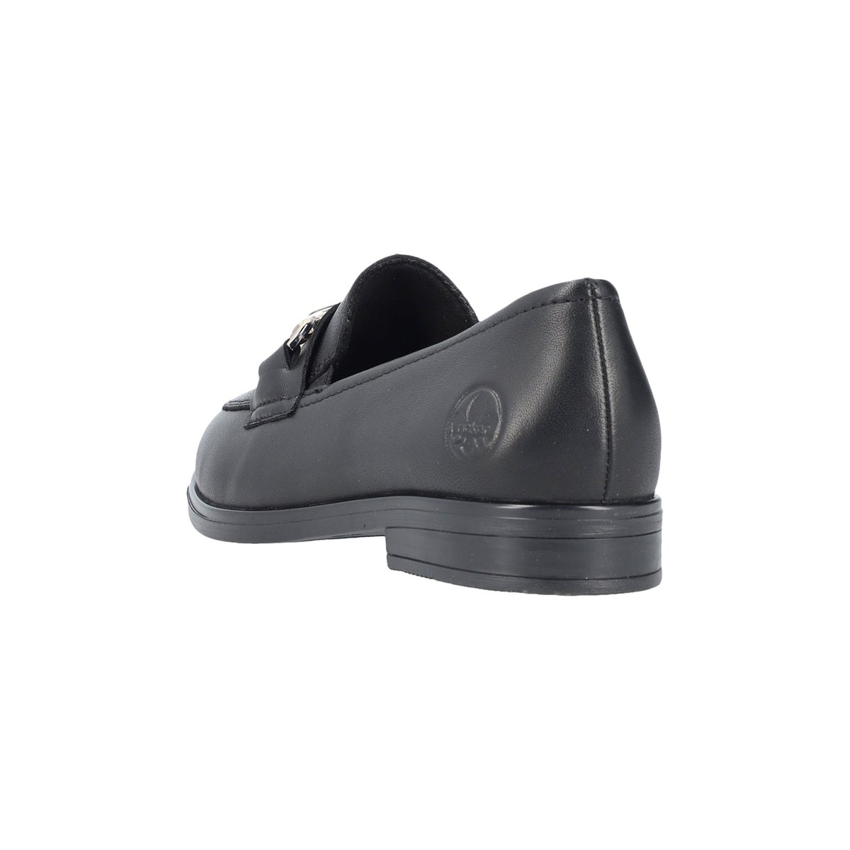 Mocassin Cuir Turin noir, RIEKER
