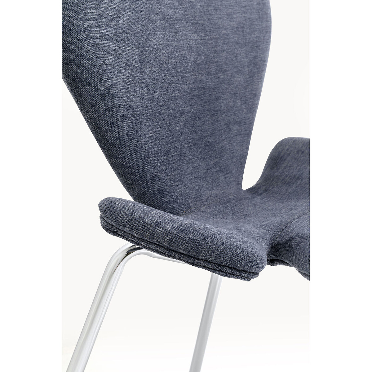 Chaise Soft Blossom jaune moutarde bleu, KARE DESIGN