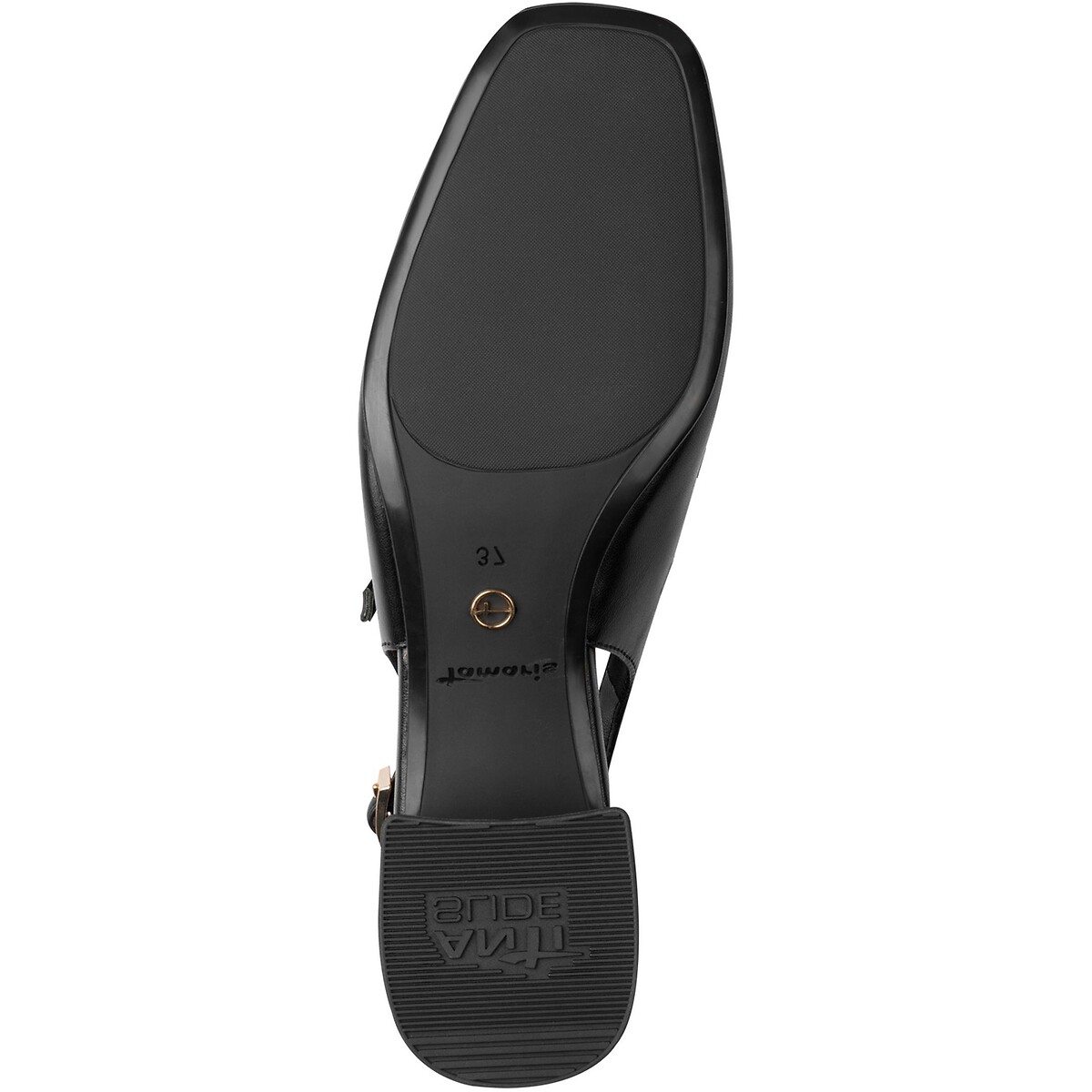 Ballerines slingback noir, TAMARIS