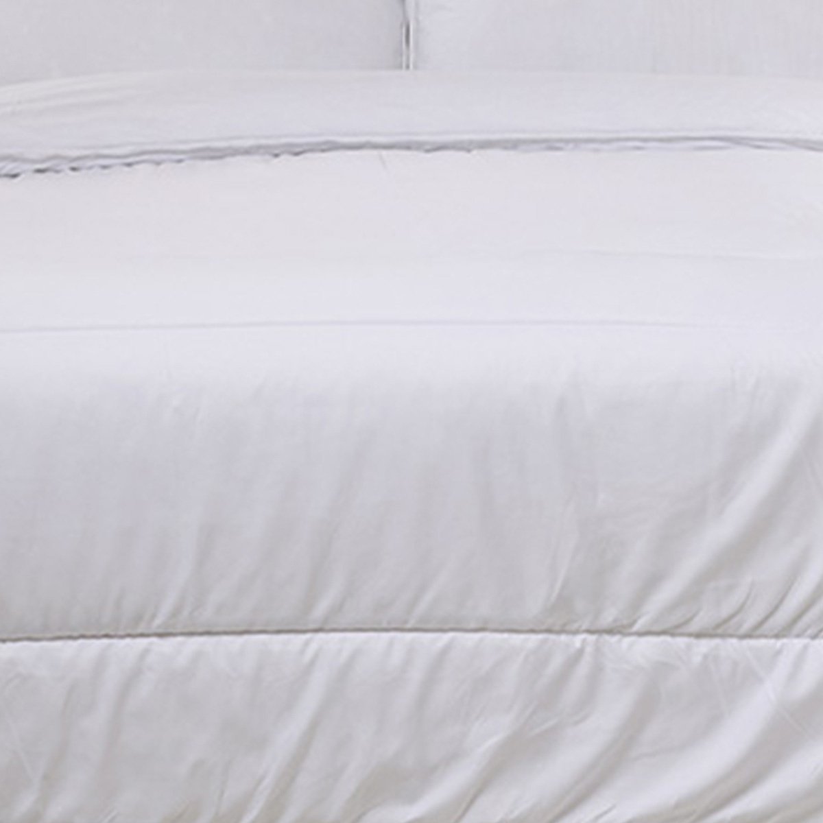 Couette été Anti-transpiration TOPCOOL blanc uni, BLEU CALIN