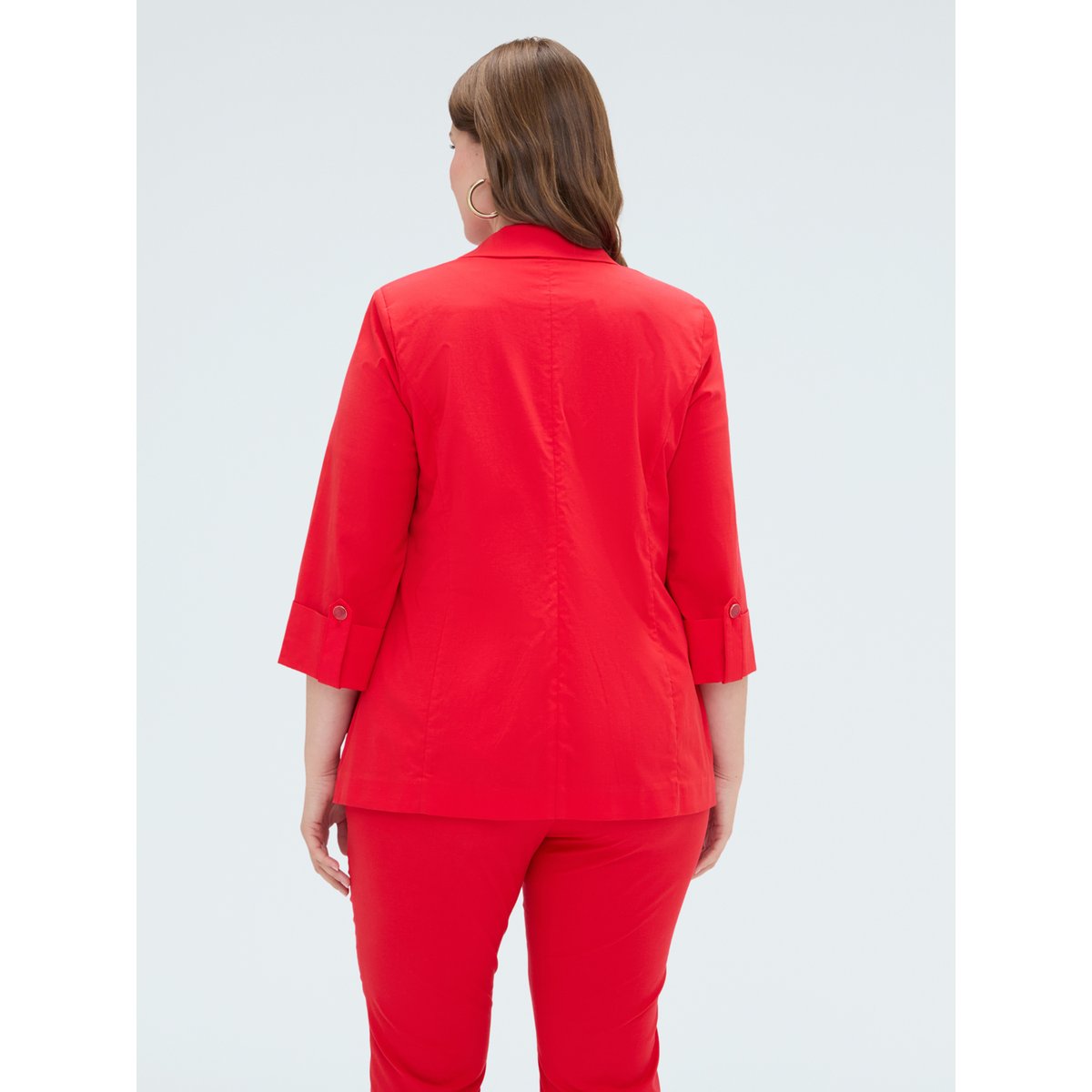 Blazer avec broches rouge, FIORELLA RUBINO