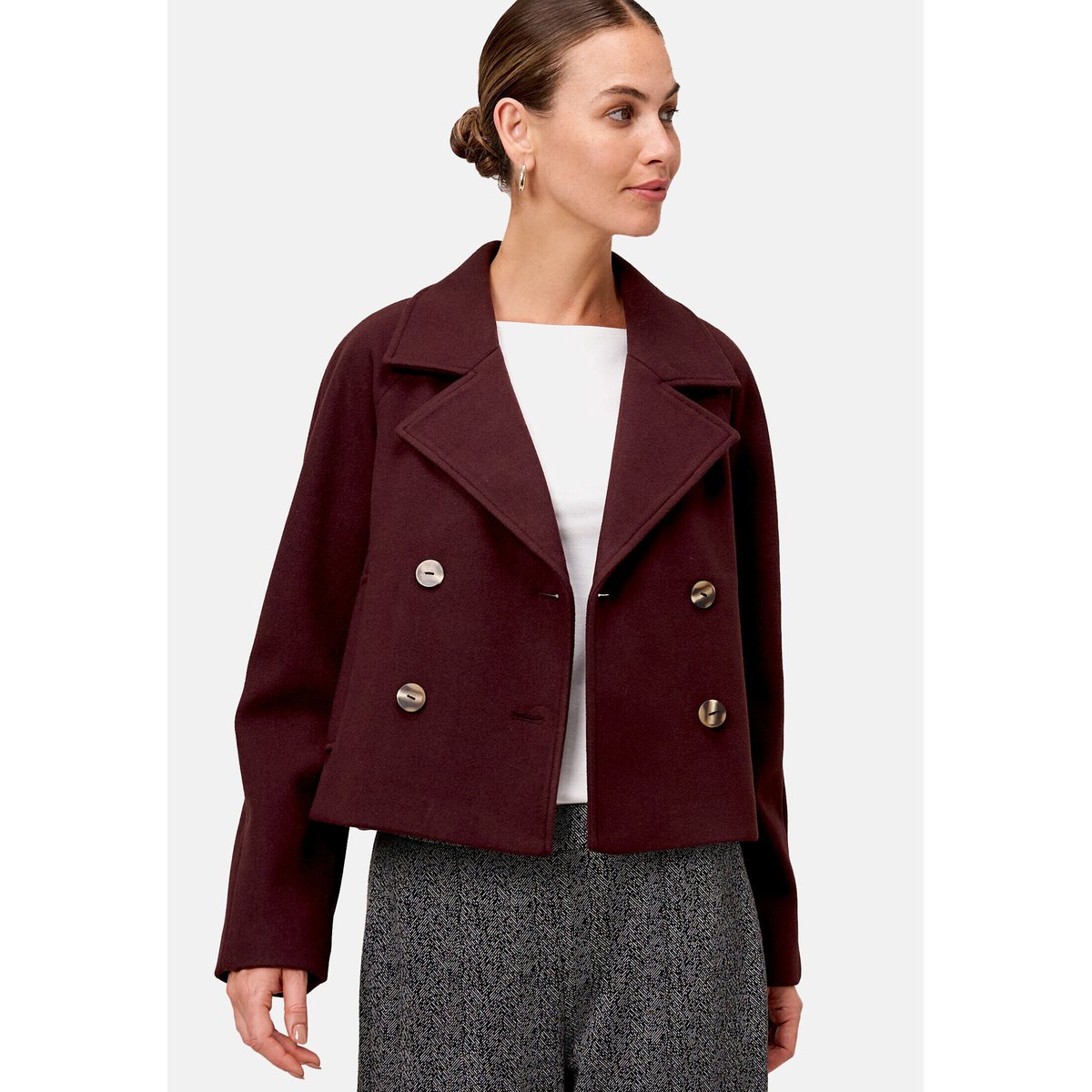 Jacke in wolloptik palazzo, ZERO