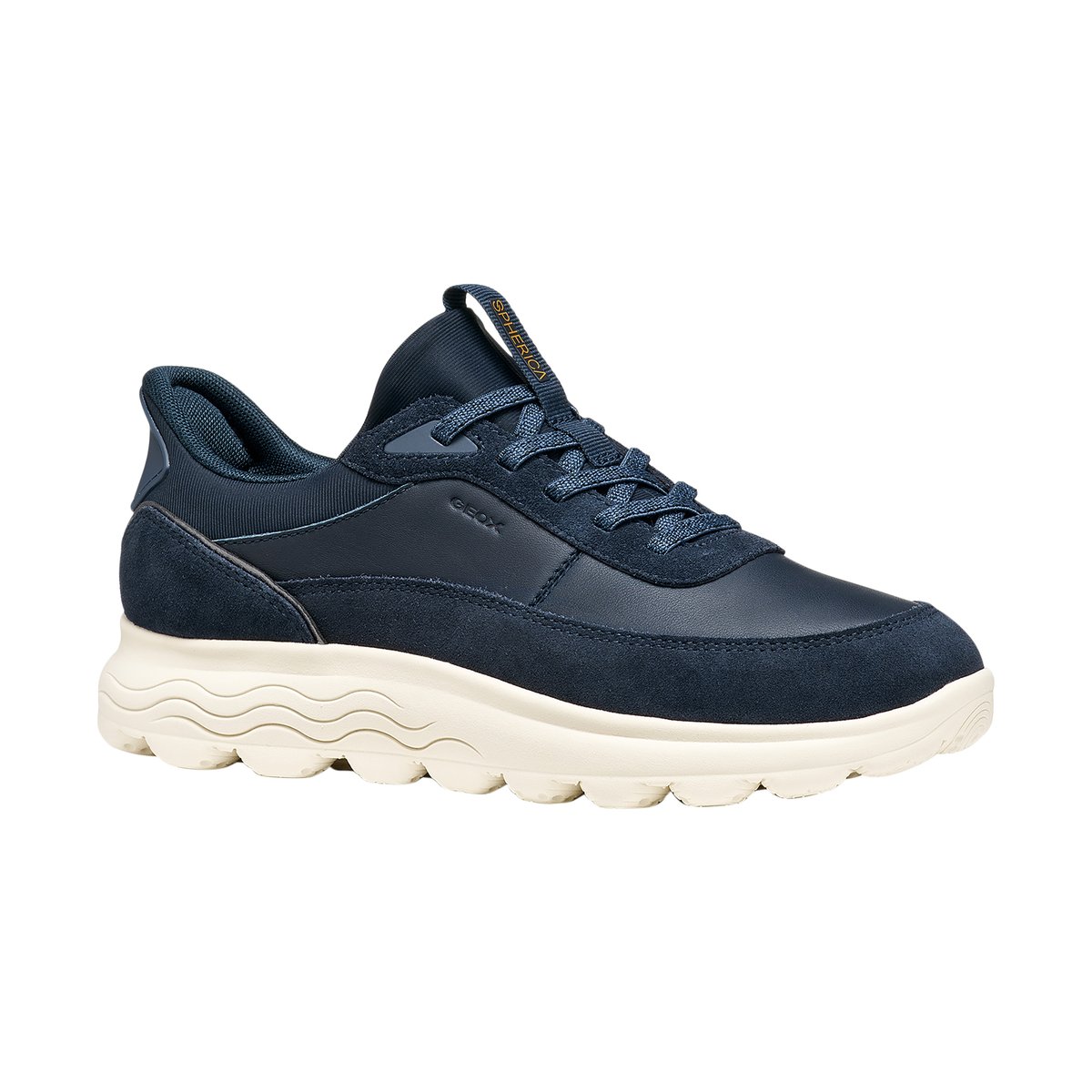 Basket Cuir Spherica Plus dark navy graphite, GEOX