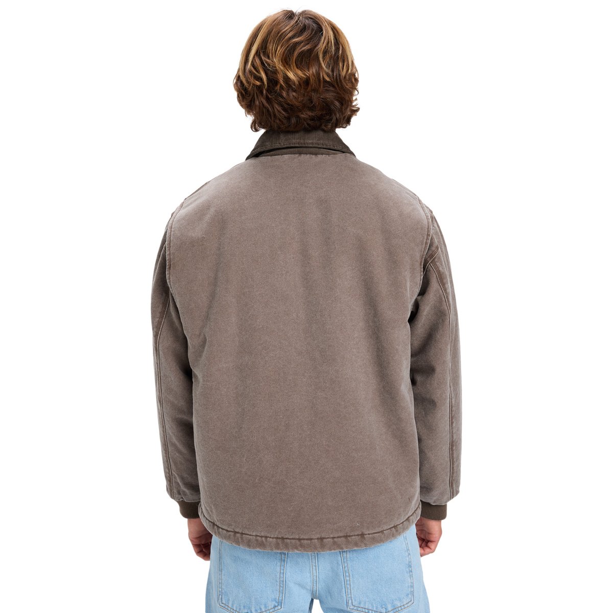 Veste workwear SHAPER PAD marron chocolate brown, QUIKSILVER