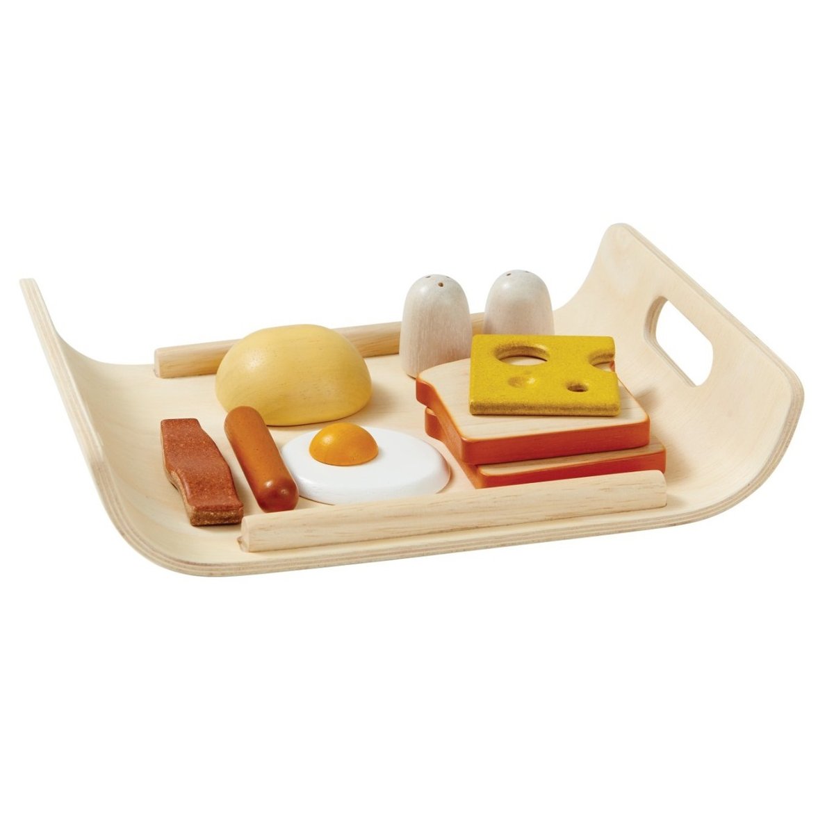 Plateau Petit dejeuner beige, PLAN TOYS