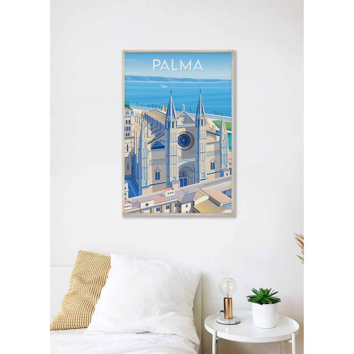 Affiche Palma blanc, L'AFFICHERIE
