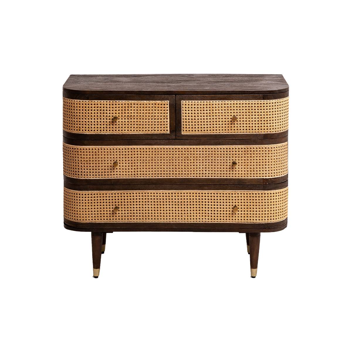 Commode en bois de manguier SOREN bois foncé, MADE IN MEUBLES