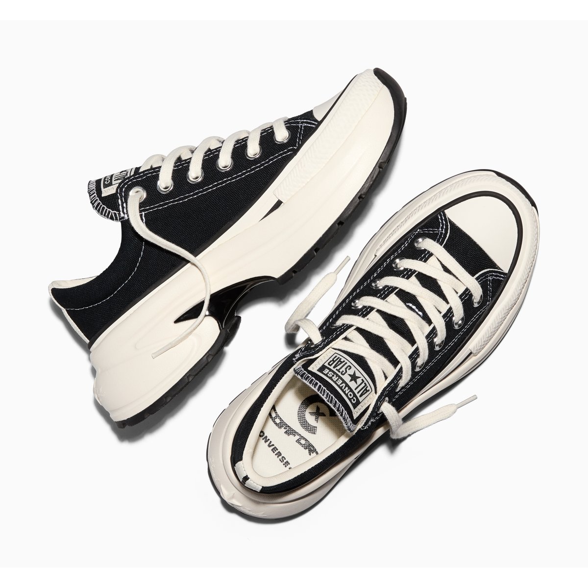 Baskets RUN STAR CRUSH black/egret/black, CONVERSE