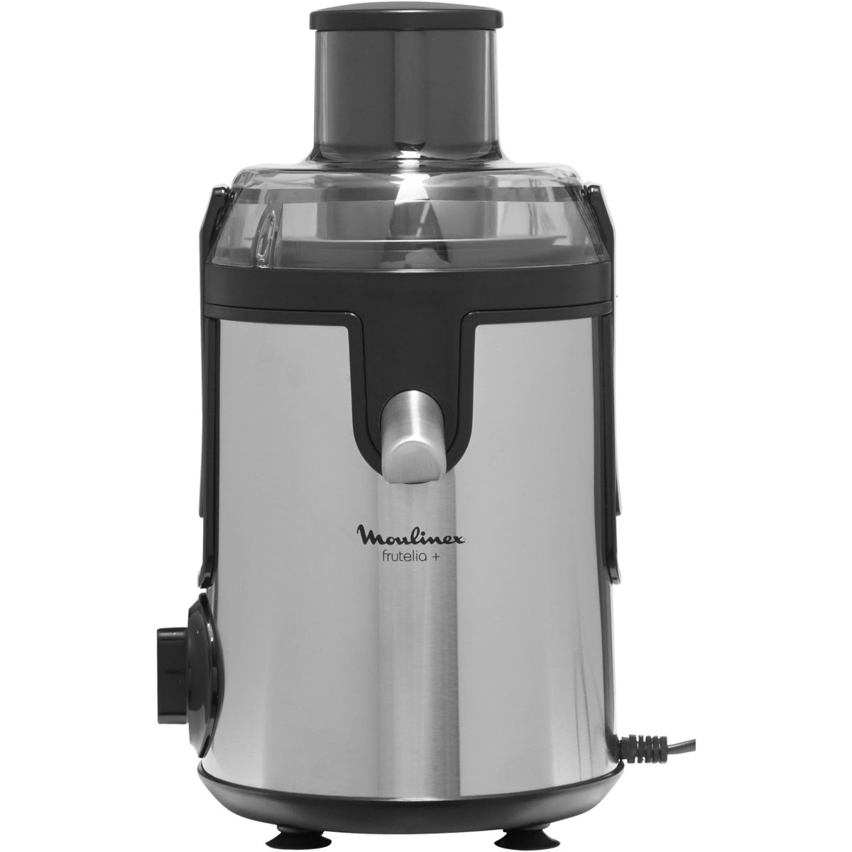 Centrifugeuse Frutélia plus JU420D10 noir/inox, MOULINEX