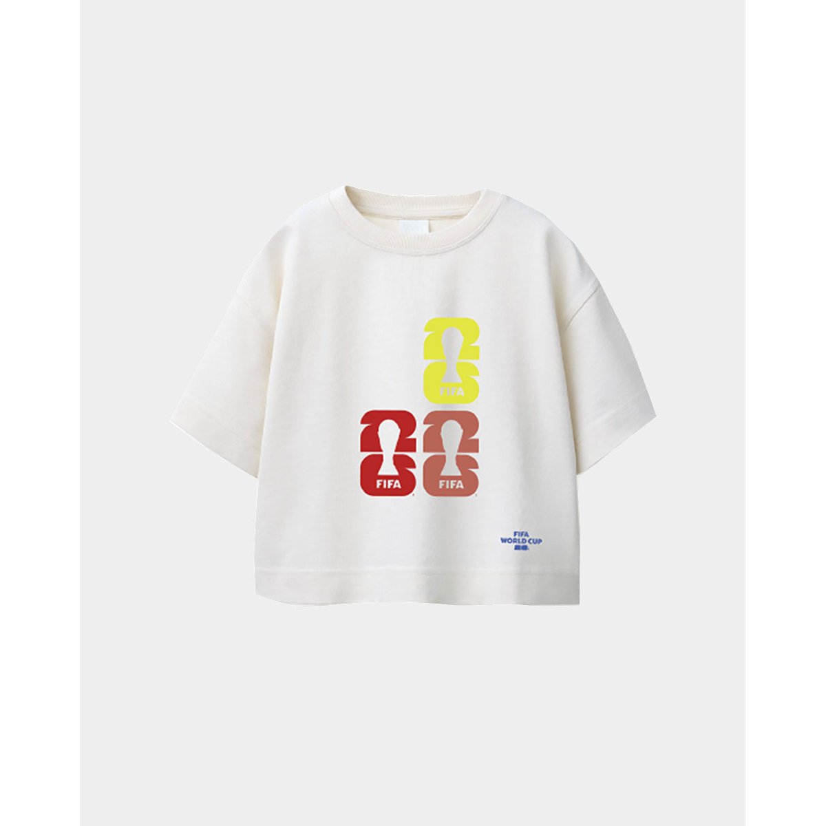 T-shirt couleur FIFA WORLD CUP 2026 beige, BOBOLI