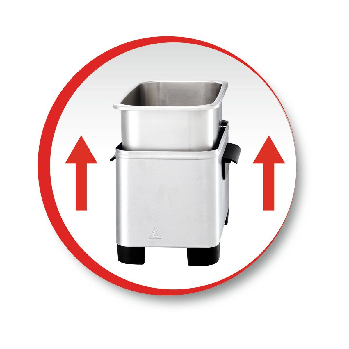 Friteuse semi-professionnelle easy pro premium YY5144FB couleur unique, MOULINEX