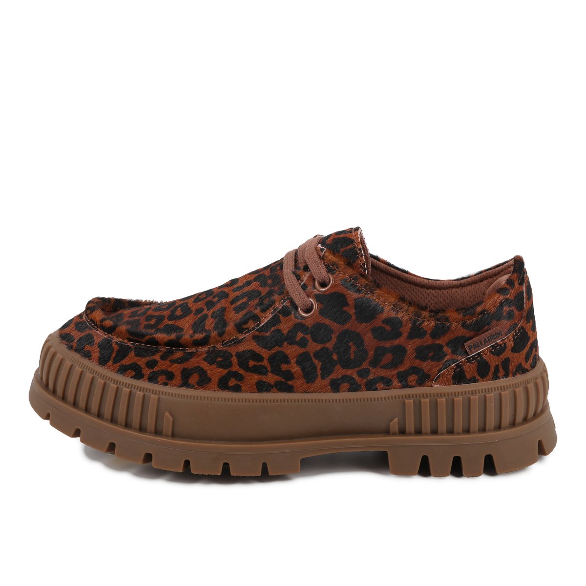 Baskets basses en suede PALLASHOCK MOC WILD marron-brown clay /black, PALLADIUM